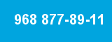 968 877-89-11